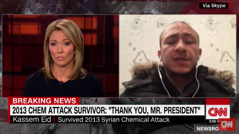 WATCH: Syrian Attack Survivor Surprises CNN With Appreciation For ...