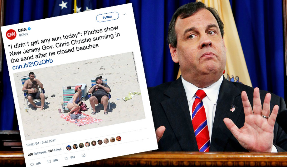 Chris Christies Beach Day Closed To Taxpayers Open To New Jersey Governor National Review