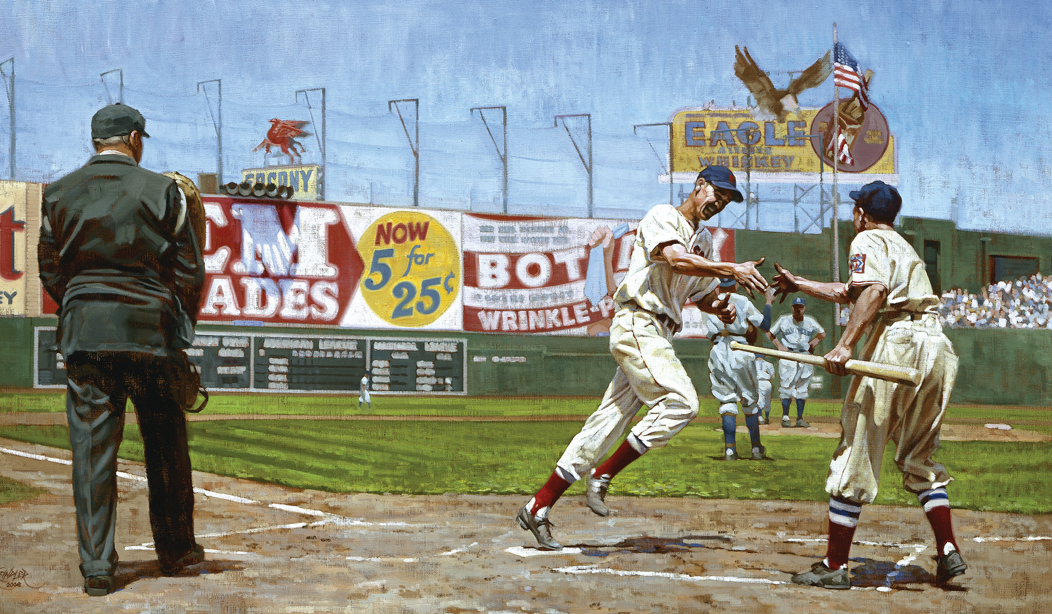 Graig Kreindler Baseball Art: Re-Creating National Pastime History