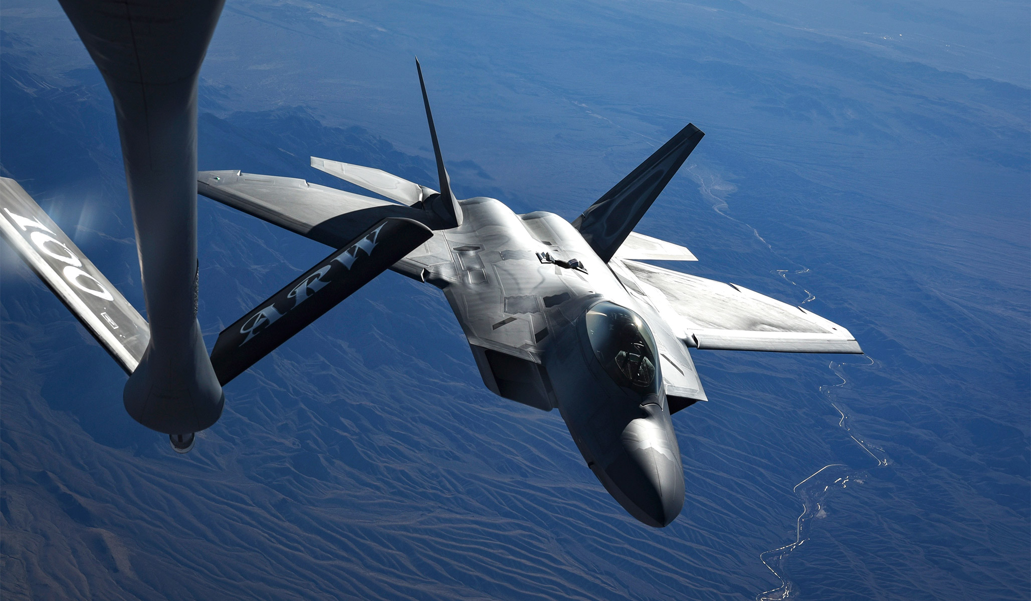 F-22 Aerial Refueling