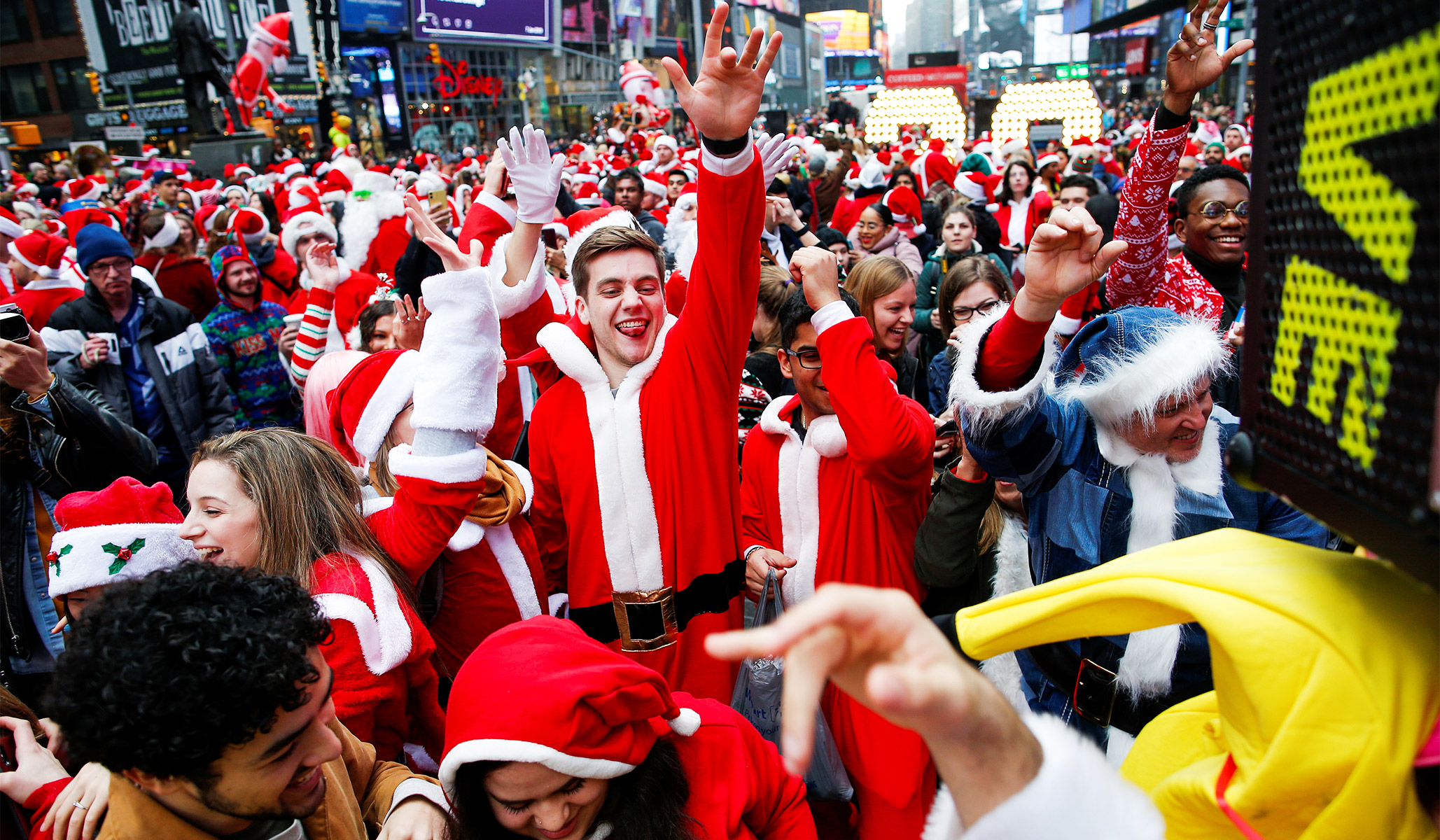 Portraits of SantaCon Revelers – New York Daily News