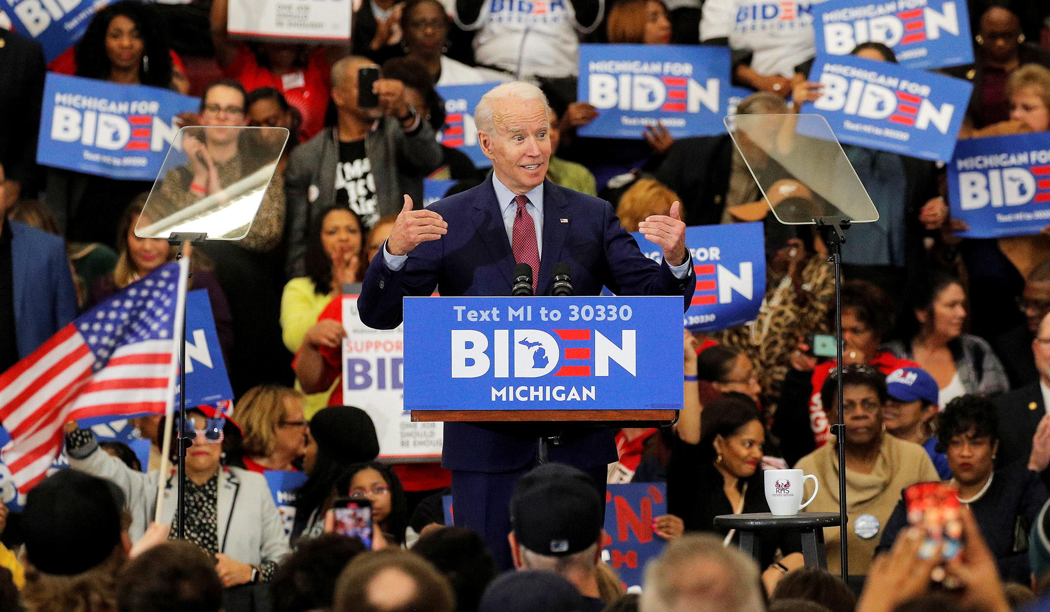 Democratic Primary Joe Biden Wins Michigan, Builds on Super Tuesday