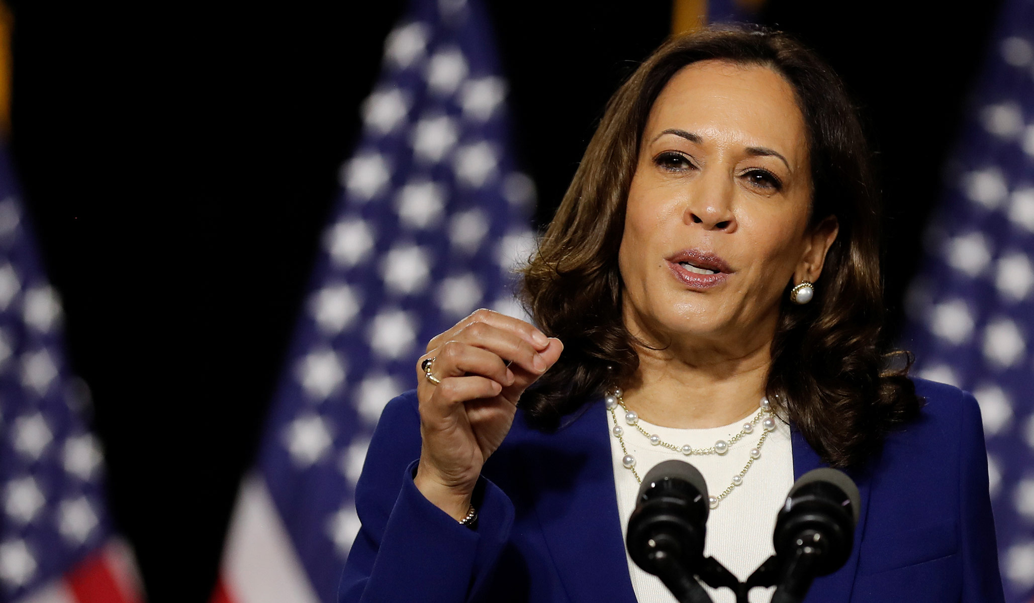 Kamala Harris Lies Repeatedly In First Speech As Biden's Running Mate ...