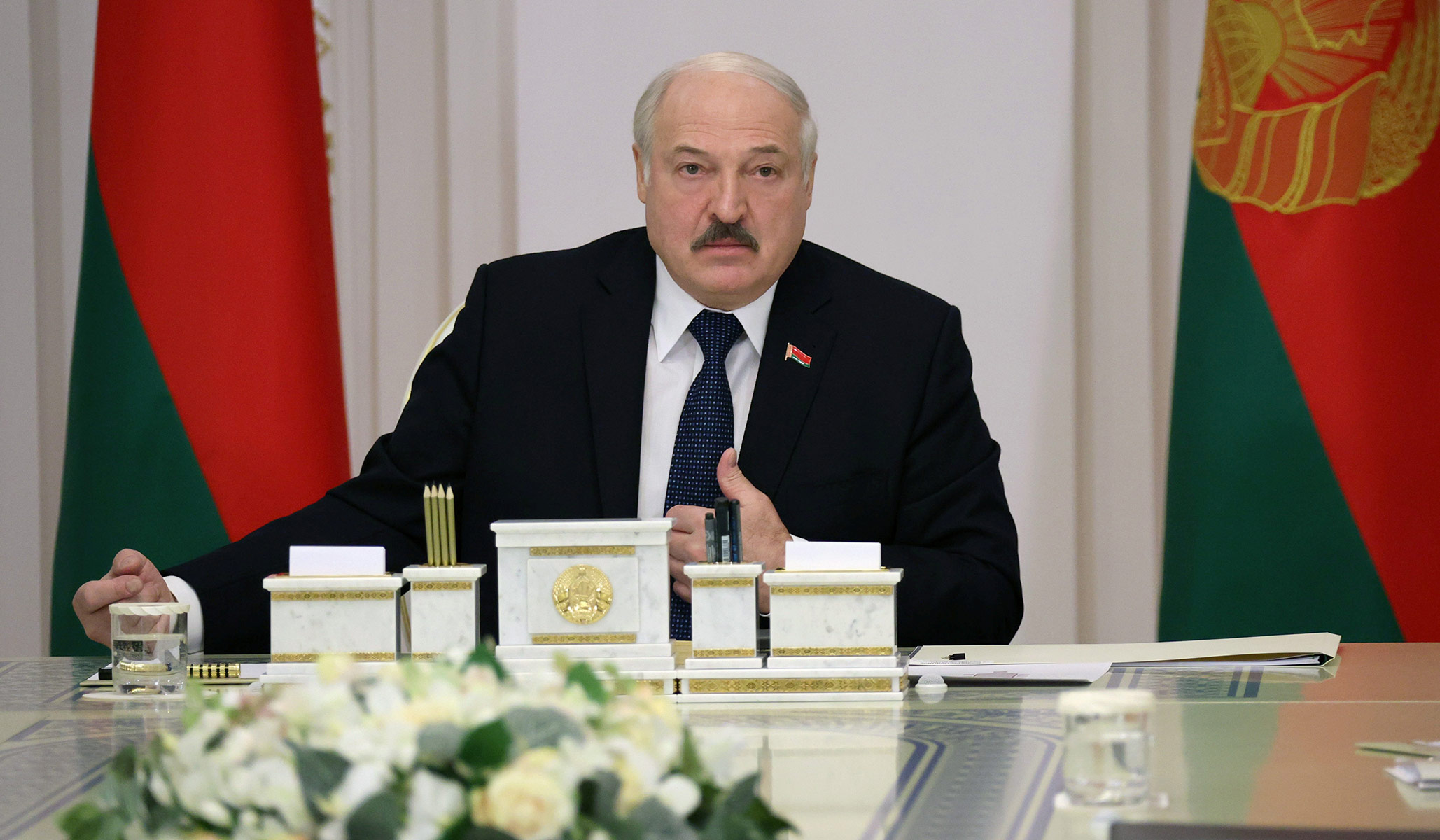 Belarusian Dictator Alexander Lukashenko Deploys Weapons Of Mass ...