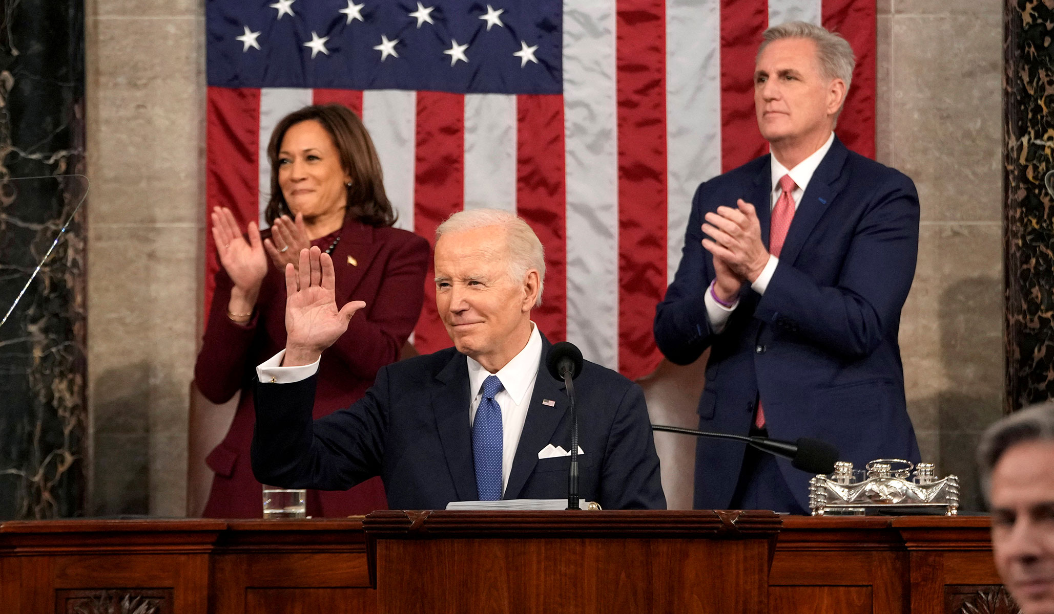 NextImg:Biden Mistakenly Calls Schumer ‘Senate Minority Leader’ in State of the Union Address 