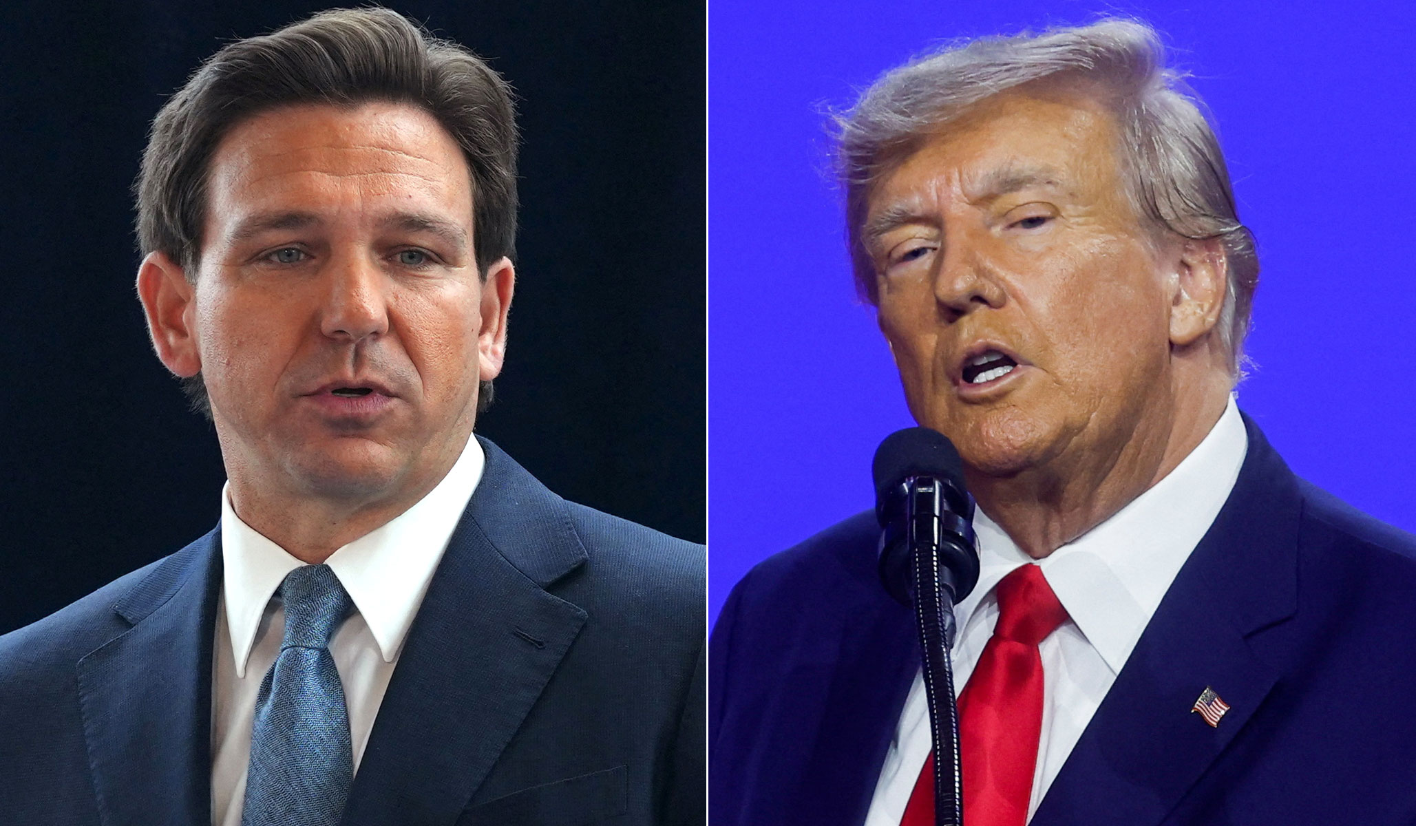 DeSantis Condemns Political Trump Prosecution, Takes Swipe at Former ...