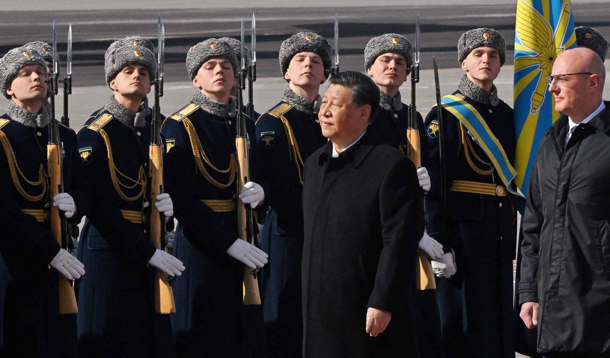 NextImg:Xi Jinping Arrives in Moscow in First Visit Since Russia Invaded Ukraine 