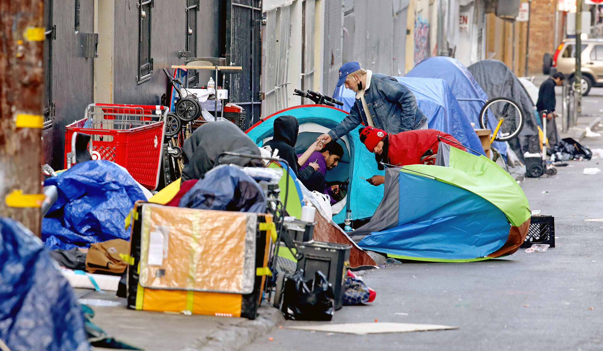 San Franciso Wave Of Suspicious Claims From Homeless Over Confiscated   Homeless Camp San Francisco 