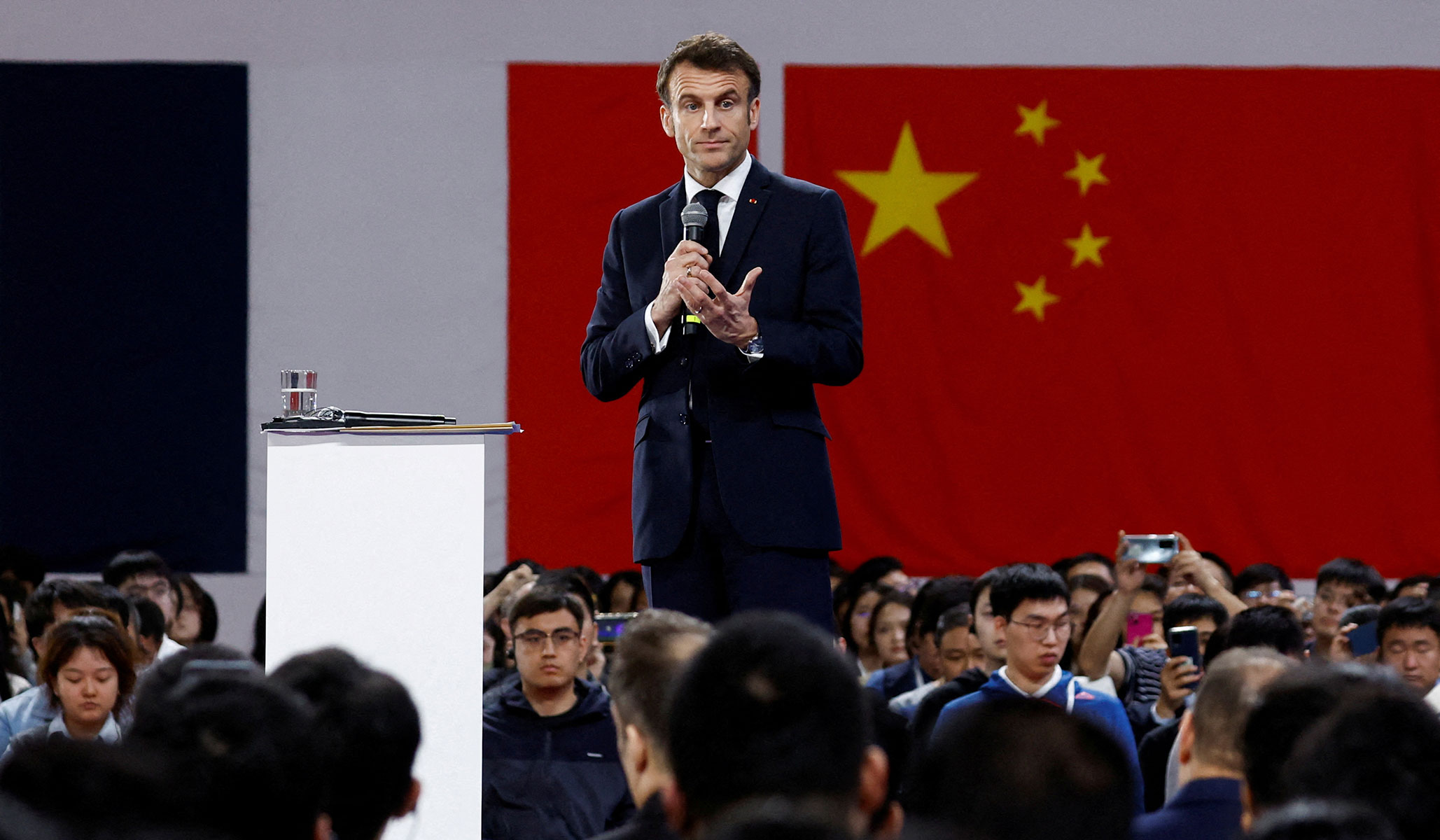 PHOTOS: Emmanuel Macron Visits China | National Review