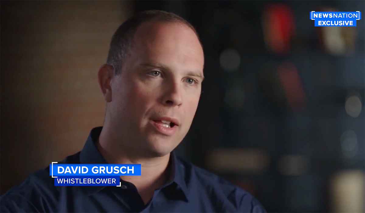 UFO Whistleblower David Grusch Revelations Likely More Government